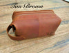 Tan Brown color bag with standard or large size options.